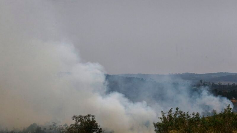 Cinco cidades do estado de São Paulo têm focos de incêndio ativos